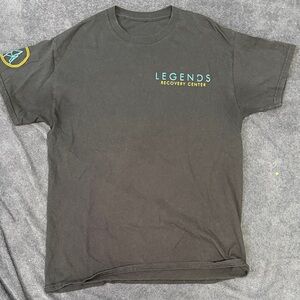 Men's Gray Short Sleeve Tee